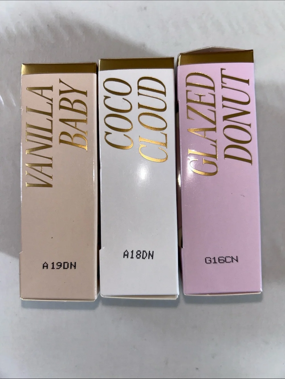 3x TRULY Hydrating Lip Gloss Set - Glazed Donut, CoCo Cloud & Vanilla Baby